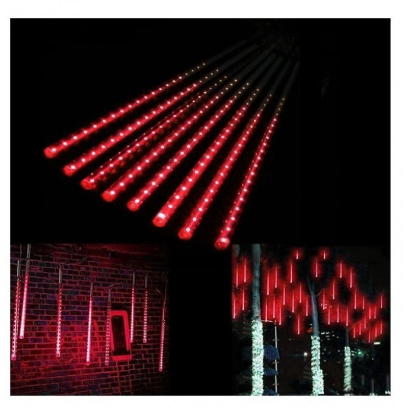 Χριστουγεννιάτικες φωτεινές ράβδοι LED – 50cm – Κόκκινο - 6440