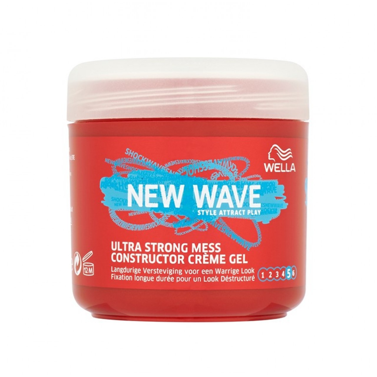 WELLA NEW WAVE GEL ΜΑΛΛΙΩΝ 150ml ULTRA STRONG POWER - 6533