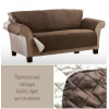 Προστατευτικό κάλυμμα διπλής όψης για τον καναπέ Κατάλληλο για καναπέδες μήκους έως και 230cm - 5164 - OEM