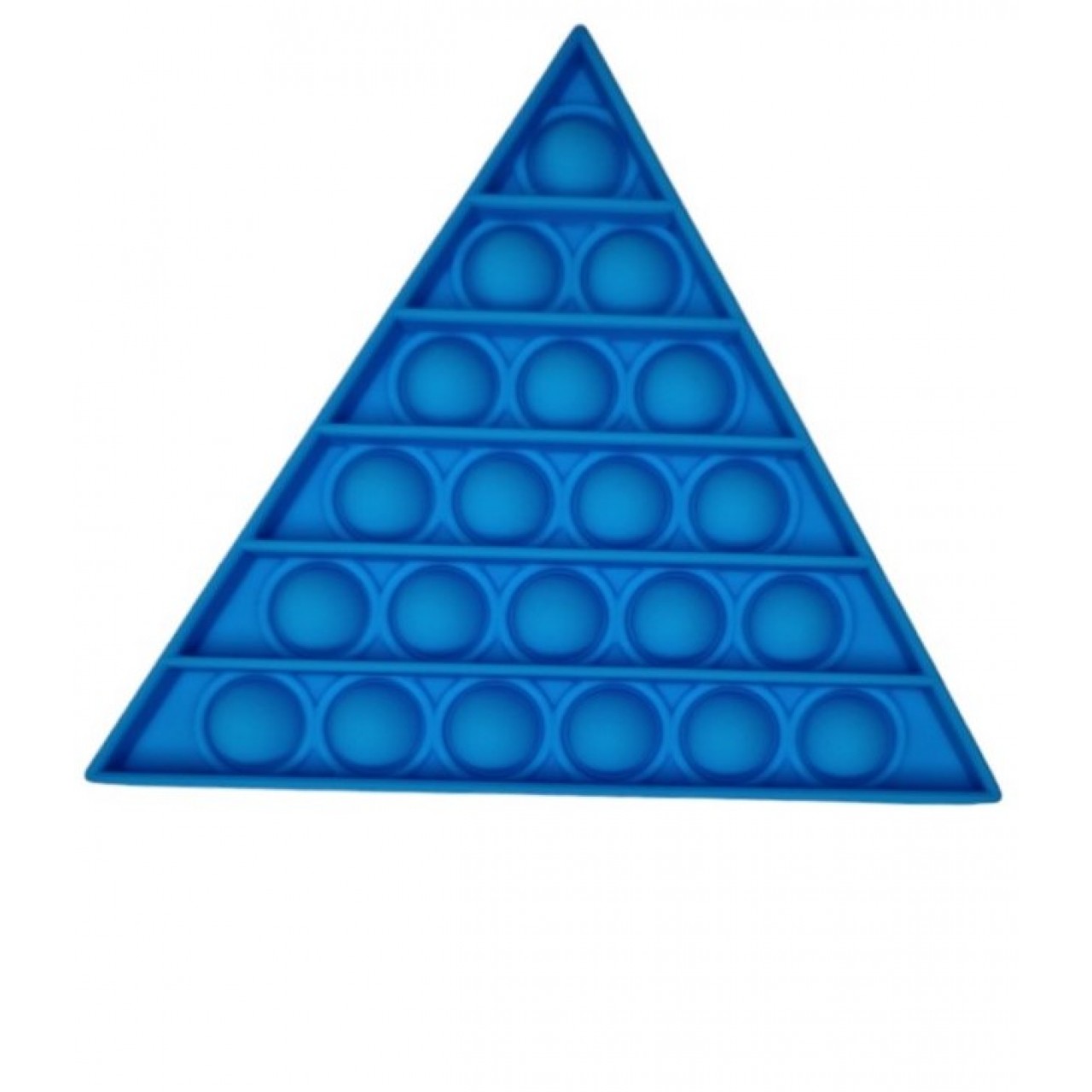 POP IT Fidget Anti Stress Bubble Αγχολυτικό Παιχνίδι Τρίγωνο - 5222 - Μπλε