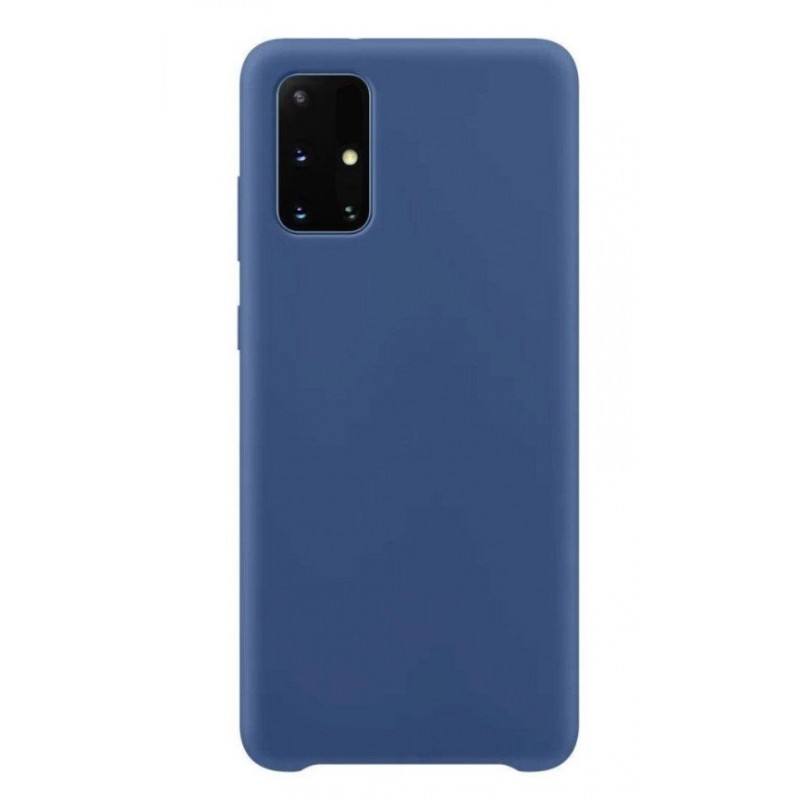 Θήκη για Samsung Galaxy S21 Soft Flexible Rubber Back Cover Σιλικόνης - 5982 - Σκούρο Μπλε - OEM
