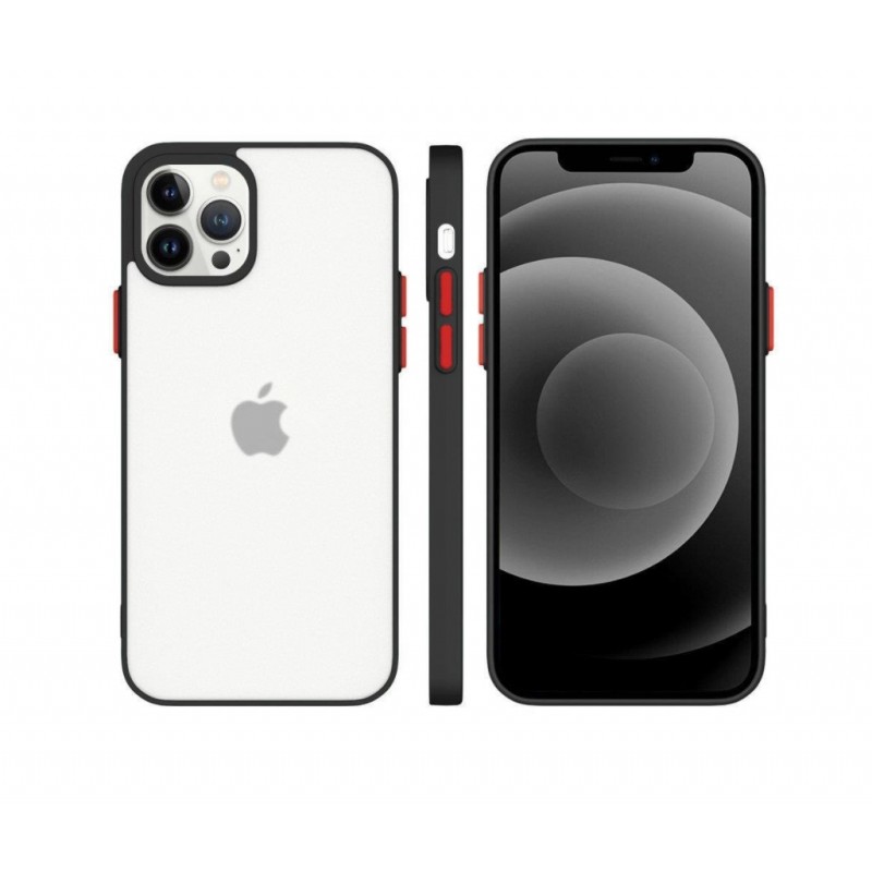 Θήκη iPhone 11 Pro Milky Flexible Back Cover Σιλικόνης  - 5994 - Μαύρο - OEM
