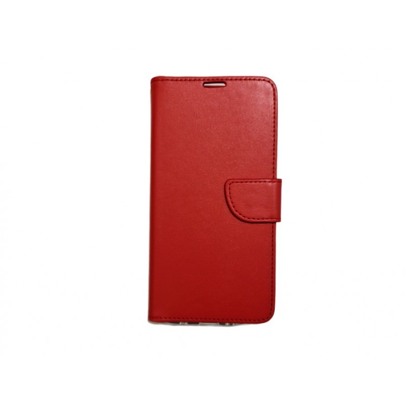 Θήκη Samsung Galaxy A71 PU Leather Πορτοφόλι - 5071 - Κόκκινο - OEM