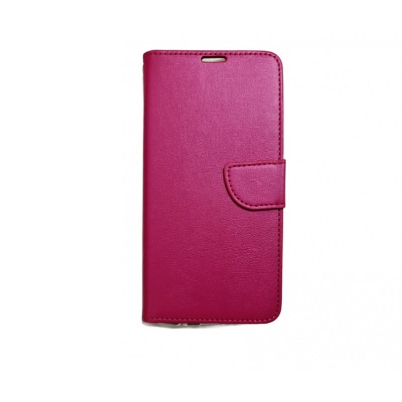 Θήκη Samsung Galaxy A71 PU Leather Πορτοφόλι - 5070 - Φούξια - OEM