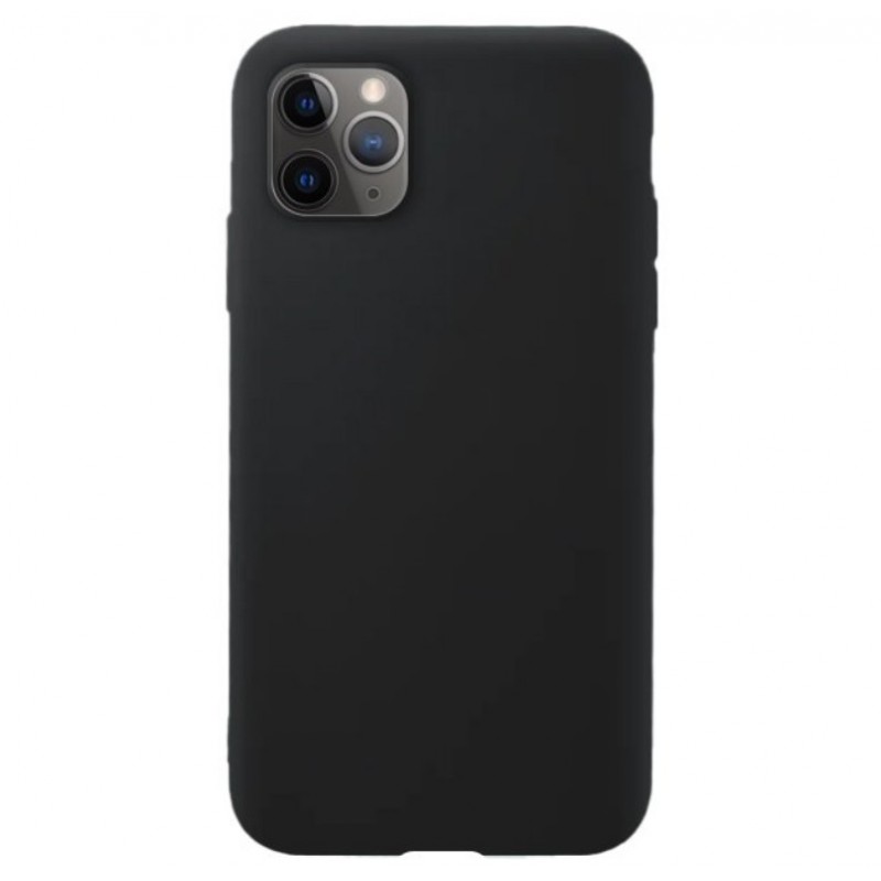 Θήκη iPhone 11 Pro Σιλικόνης Soft Flexible Rubber Cover - 4942 - Μαύρο - ΟΕΜ