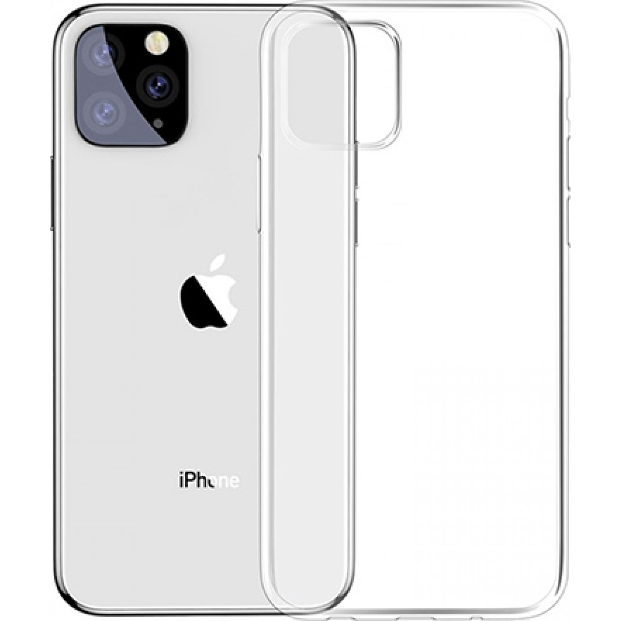 Θήκη iPhone 11 Pro Max Σιλικόνης TPU - 4874 - Διαφανές - OEM