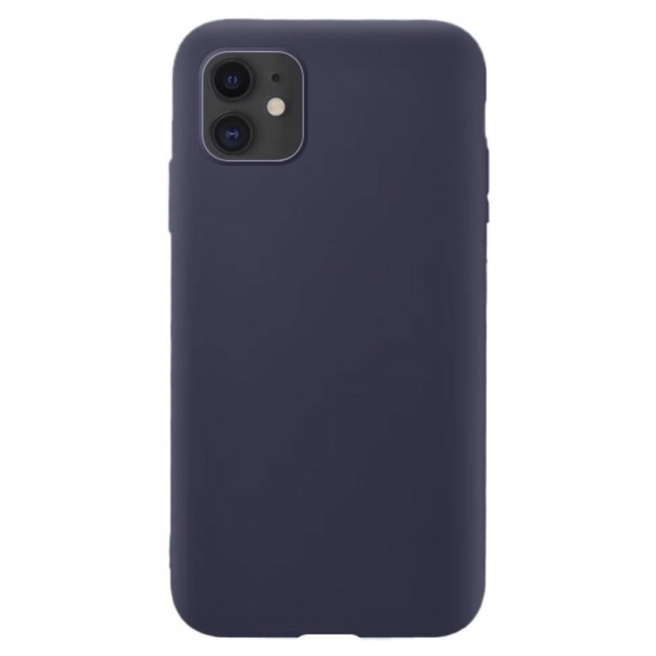 Θήκη iPhone 11 Σιλικόνης Soft Flexible Rubber Cover - 4945 - Σκούρο Μπλε - ΟΕΜ