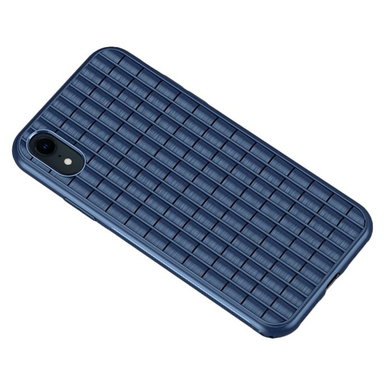 Θήκη iphone XR iPaky Waffle Flexible Cover TPU Σιλικόνης - 4602 - Μπλε - ΟΕΜ