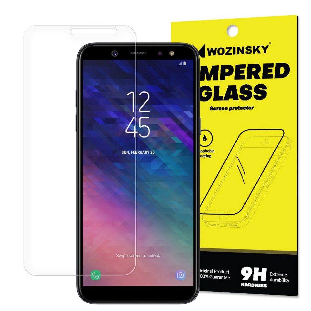 Tempered Glass (Τζάμι) - Προστασία Οθόνης 9H για Samsung Galaxy A6 2018 A600 0.3mm - 4518 - Wozinsky