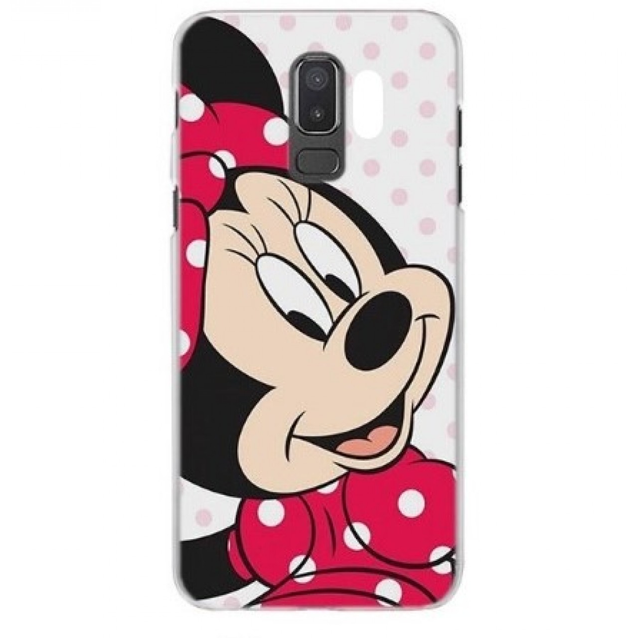 Θήκη Samsung Galaxy J4 2018 Σκληρή Πλαστική Minnie - 4327 - Ροζ - OEM