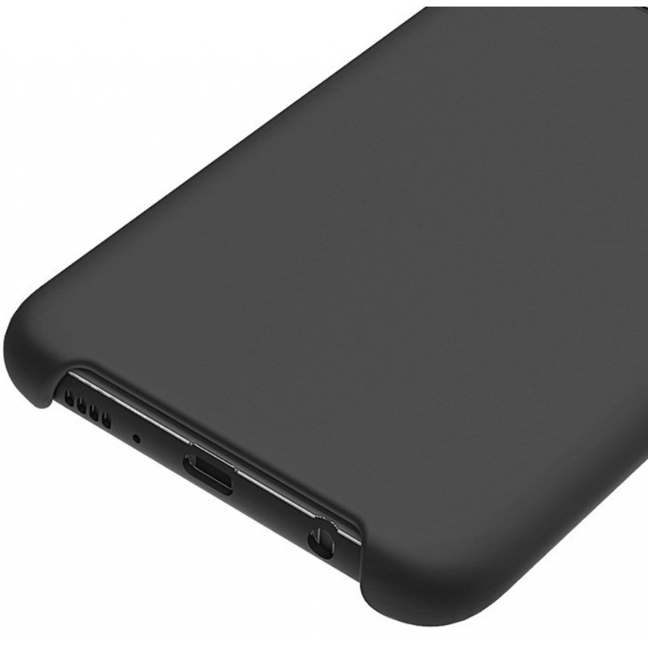 Θήκη Samsung Galaxy S10 G973 Silicone soft-touch cover - 4679 - Μαύρο - ΟΕΜ