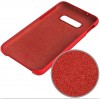 Θήκη Samsung Galaxy S10 PLUS G975 Silicone soft-touch cover - 4687 - Κόκκινο - ΟΕΜ