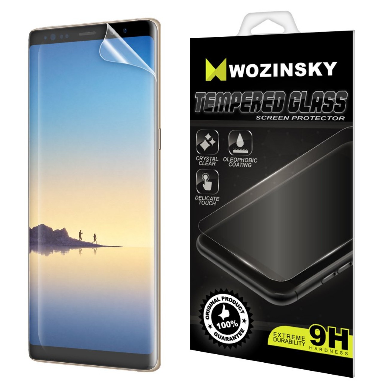 Μεβράνη - Προστασία Οθόνης για Samsung Galaxy Note 9 N960 3D Full Coveraged - 4540 - Διάφανο - Wozinsky