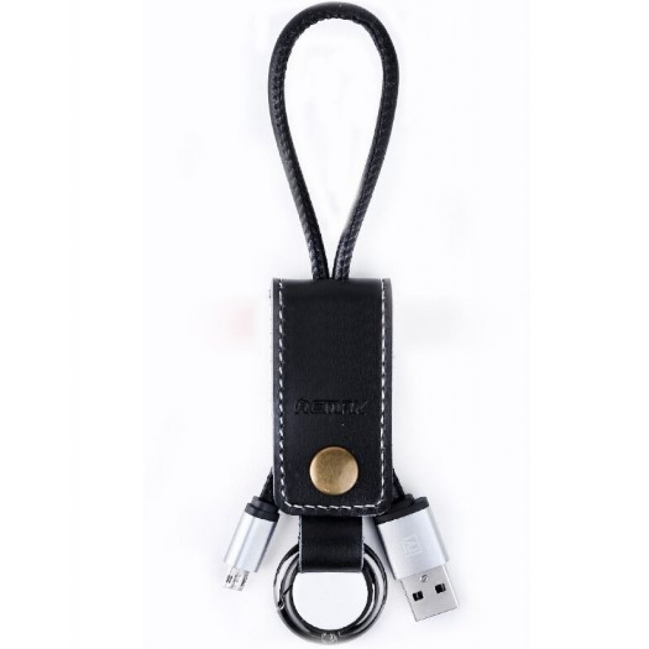 Μπρελόκ Remax RC-034I καλώδιο USB σε micro USB - 4236 - Μαύρο