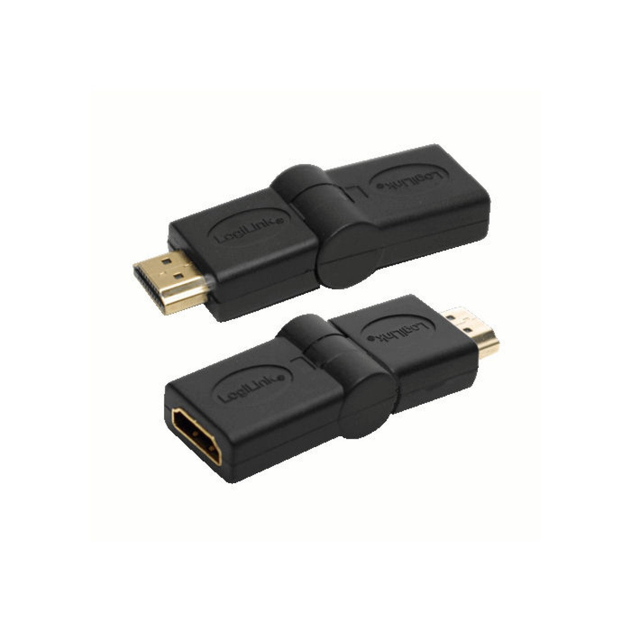 HDMI Adapter, AM to AF, 180 degree Logilink AH0011