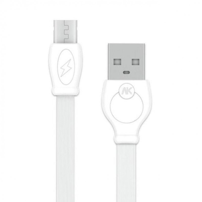 Charging Cable WK Micro White 3m Fast WDC-023 2.4A