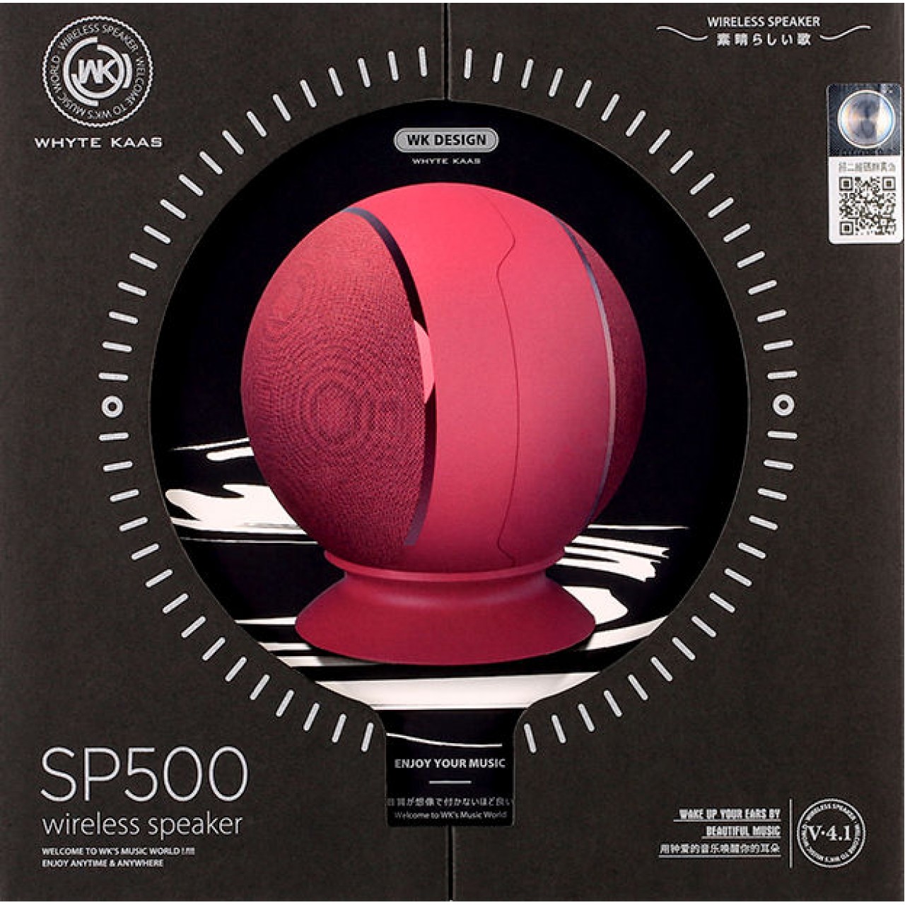 Speaker BT WK SP500 TWS Red
