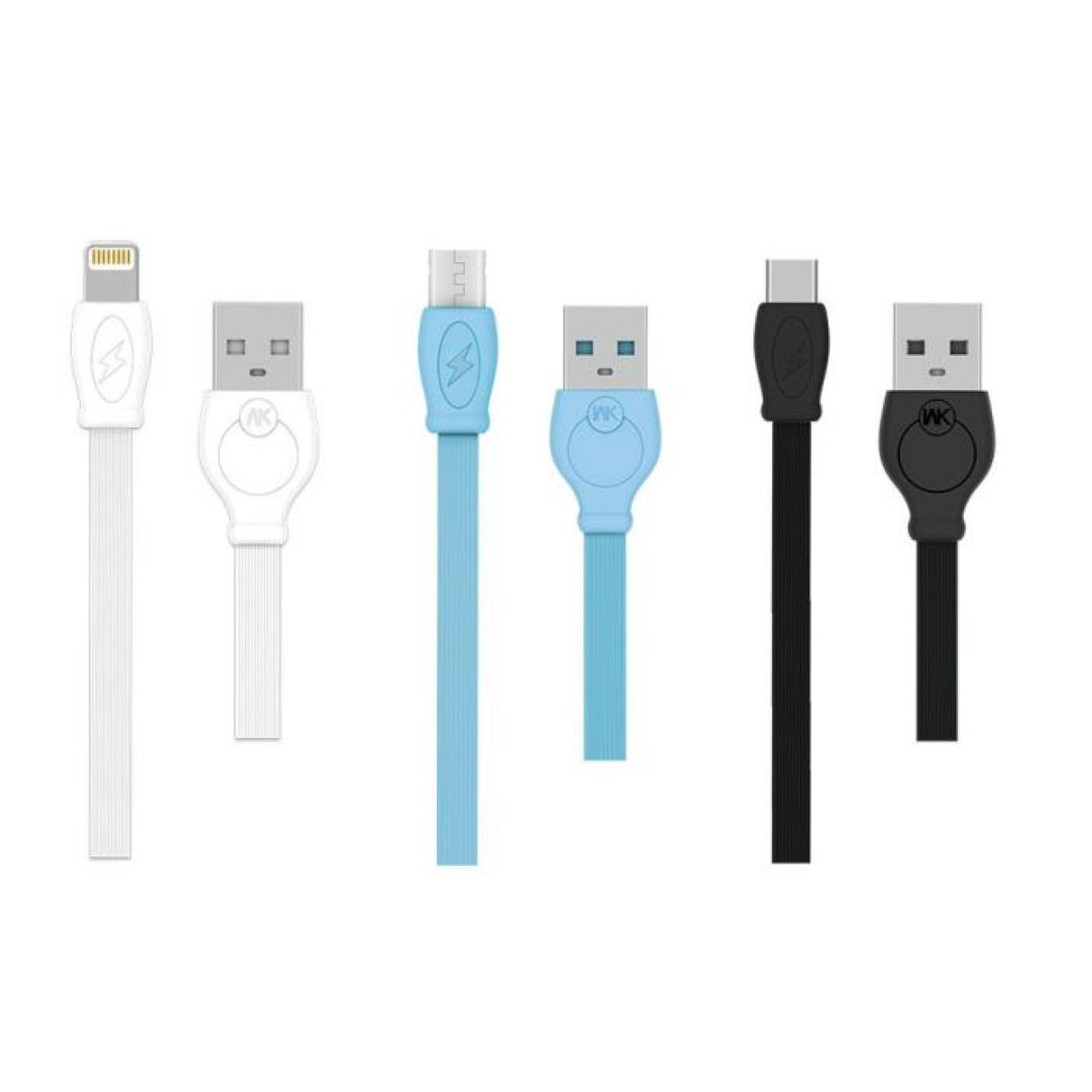 Charging Cable WK Micro Blue1m Fast WDC-023