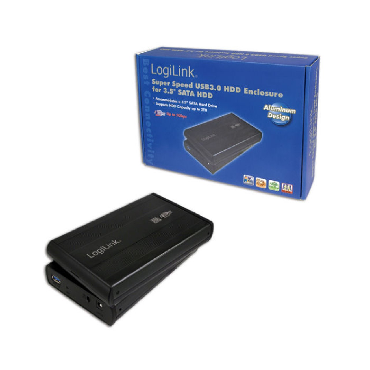 Enclosure 3,5   SATA USB 3.0 Logilink UA0107