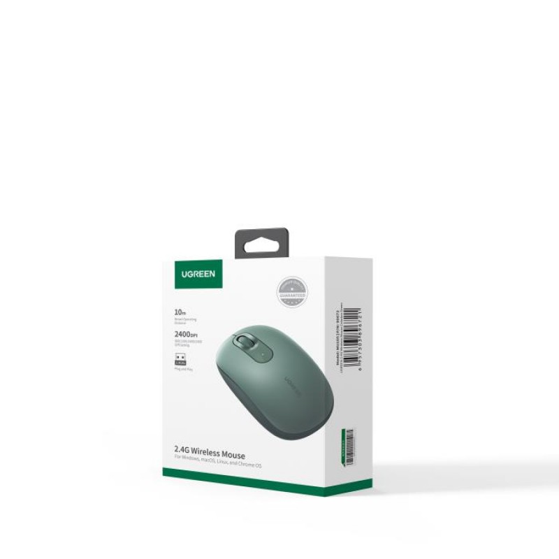Mouse Wireless UGREEN MU105 Green 90672