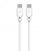 Charging Cable WK TYPE-C/TYPE-C White 1m Full Speed WDC-106