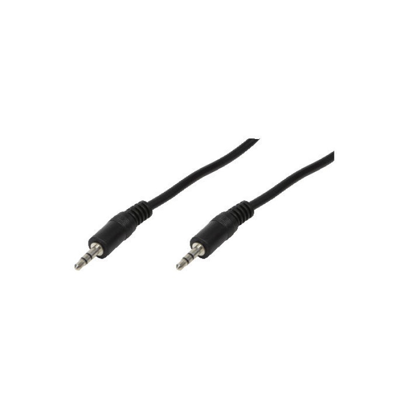 Cable Audio 3.5mm M/M 0.2m Logilink CA1048