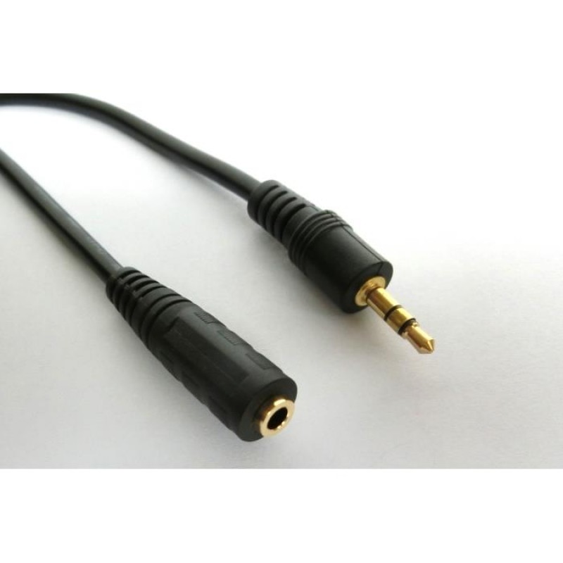 Cable Audio 3.5mm M/F 3m Aculine AU-007