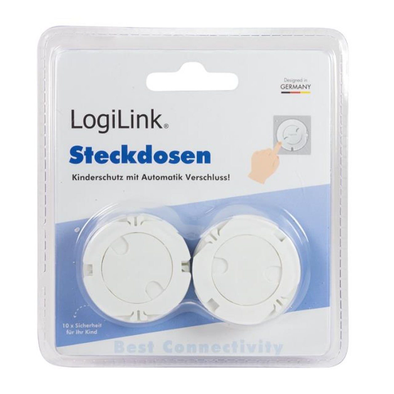Sockets Child Protection 10pcs Logilink EC3002