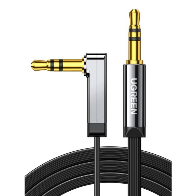 Cable Audio 3.5mm M/M Angled Flat 1m UGREEN AV119 10597
