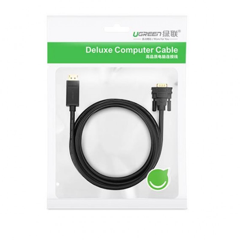 DP to VGA Converter/Cable UGREEN DP105 1,5m 10247