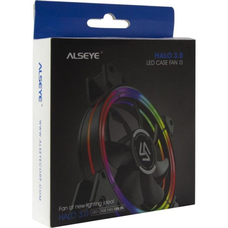 Case Cooler 12cm RGB-Fan  Alseye HALO 4.0