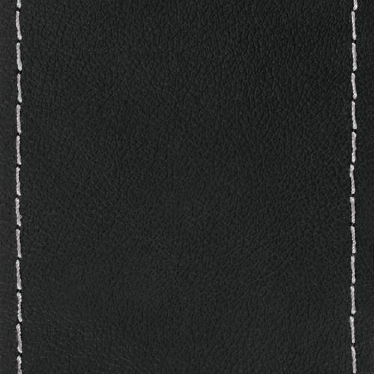 Κάλυμμα Τιμονιού Φορτηγού Ραφτό Δερμάτινο PREMIUM TRUCK 44-46cm μαύρο με ασημί ραφή