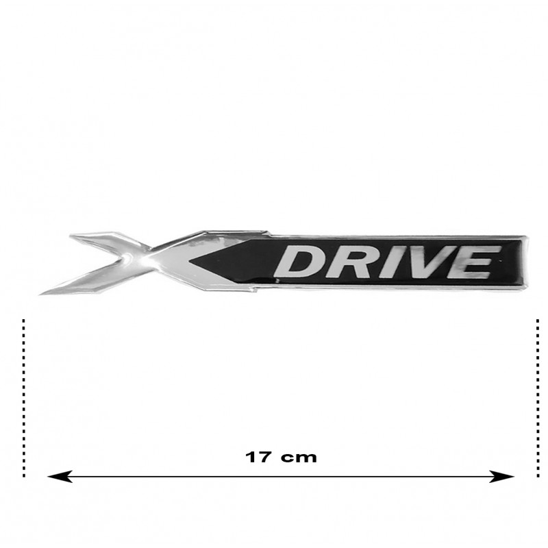 X-DRIVE (BMW) ΑΥΤΟΚΟΛΛΗΤΟ ΣΗΜΑ ΠΟΡΤ ΜΠΑΓΚΑΖ 17x2,5cm ΧΡΩΜΙΟ ΜΕ ΕΠΙΚΑΛΥΨΗ ΕΠΟΞ. ΡΥΤΙΝΗΣ 1ΤΕΜ.