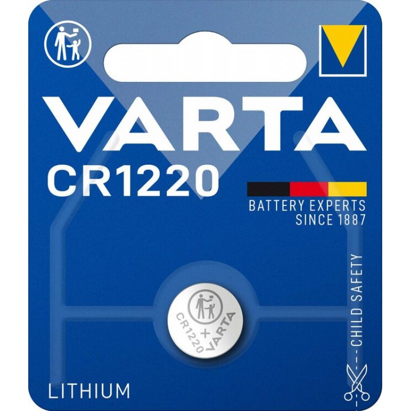 Varta Κουμπί Λιθίου CR1220 (1τμχ)