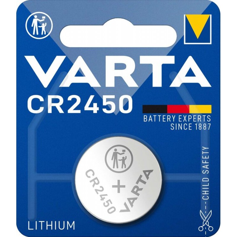 Varta Κουμπί Λιθίου CR2450 (1τμχ)