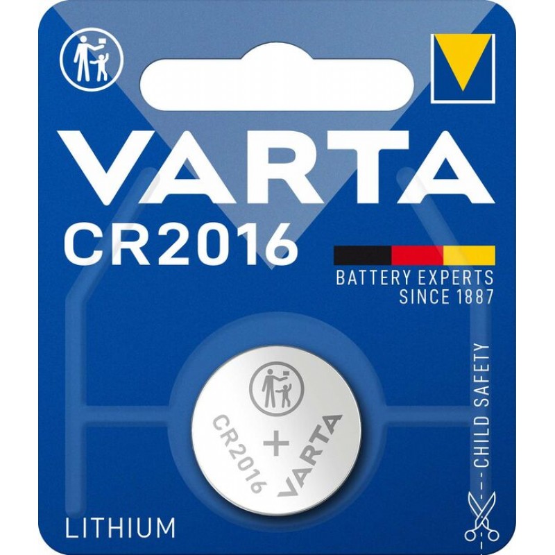 Varta Κουμπί Λιθίου CR2016 (1τμχ)