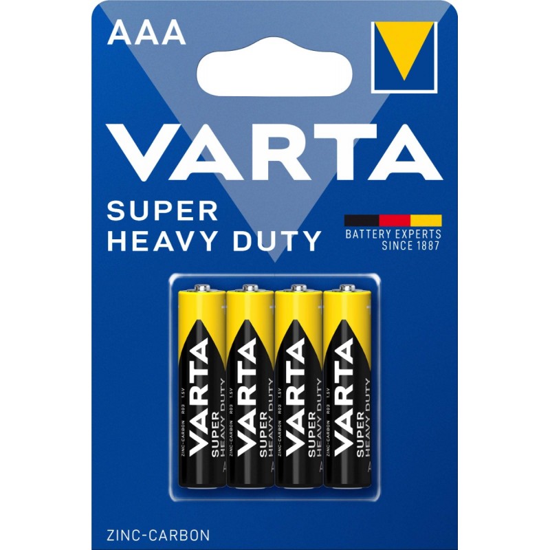 Varta Super Heavy Duty R03 ΑΑΑ (4τμχ)
