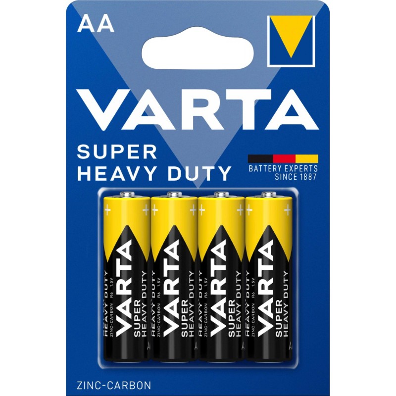 Varta Super Heavy Duty R6 ΑΑ (4τμχ)