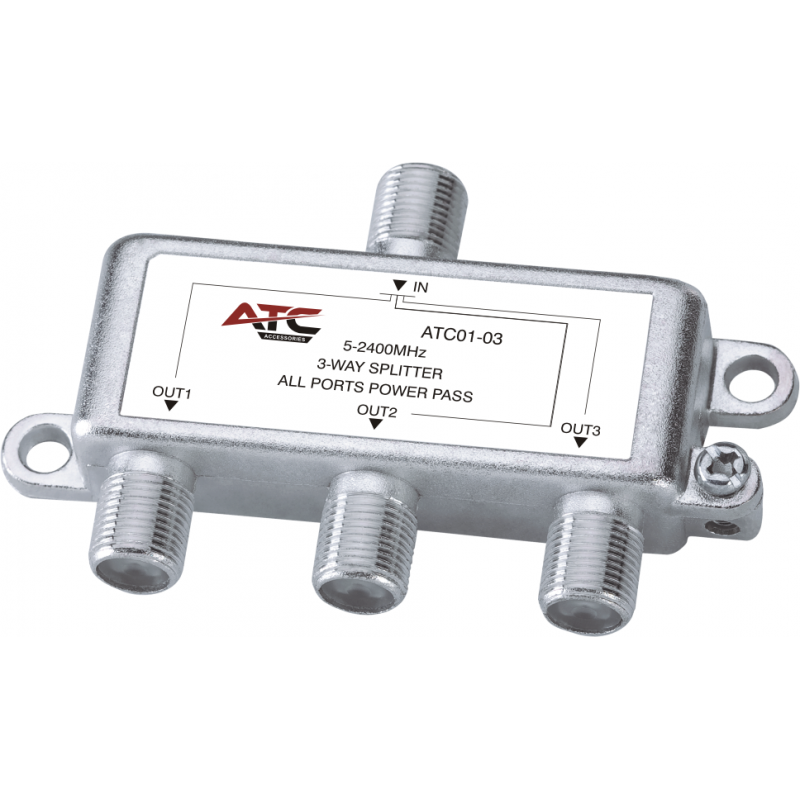 ATC Διακλαδωτής 3 Εξόδων 5-2400Mhz