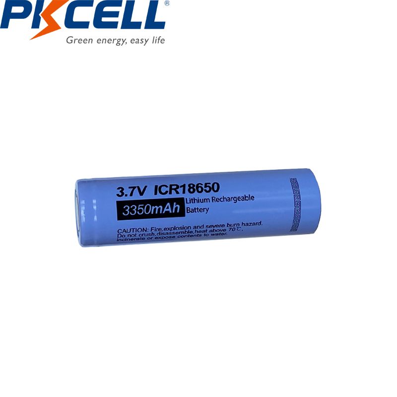 Pkcell ICR18650 3.7V 3350mAh PCB