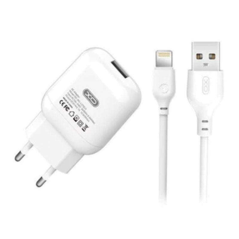 XO L37 EU charger with Lightning cable (NB103)