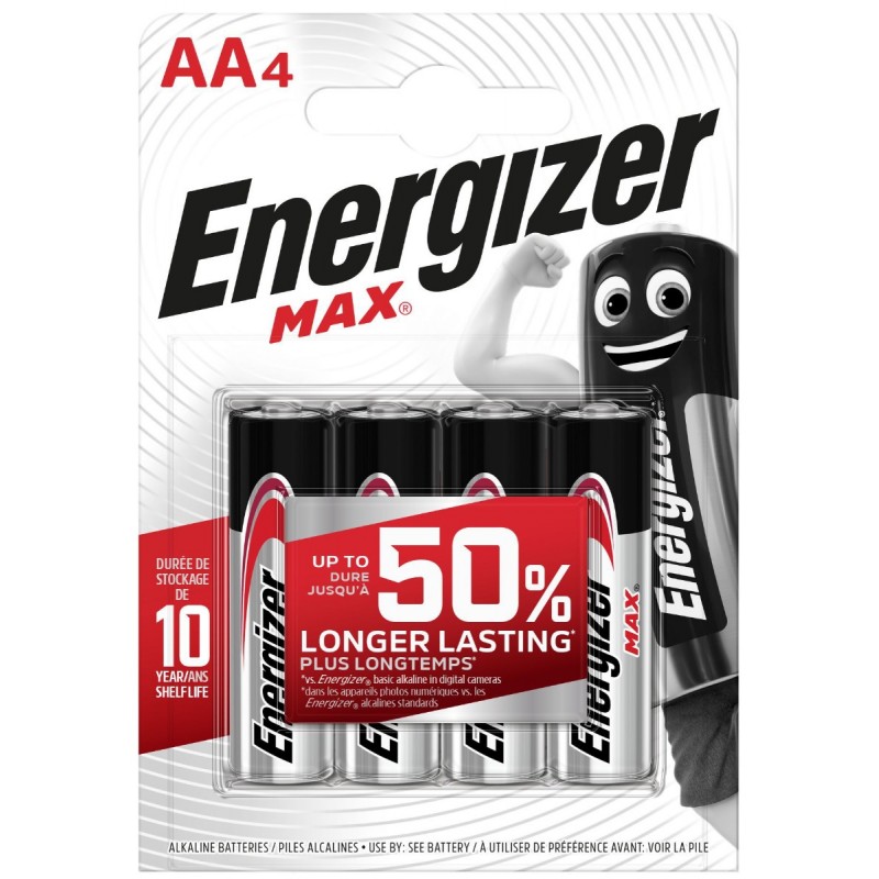 Energizer Max Alkaline AA (BL4)