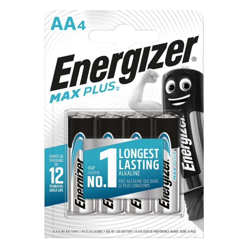 Energizer Max Plus Alkaline ΑΑ (BL4)