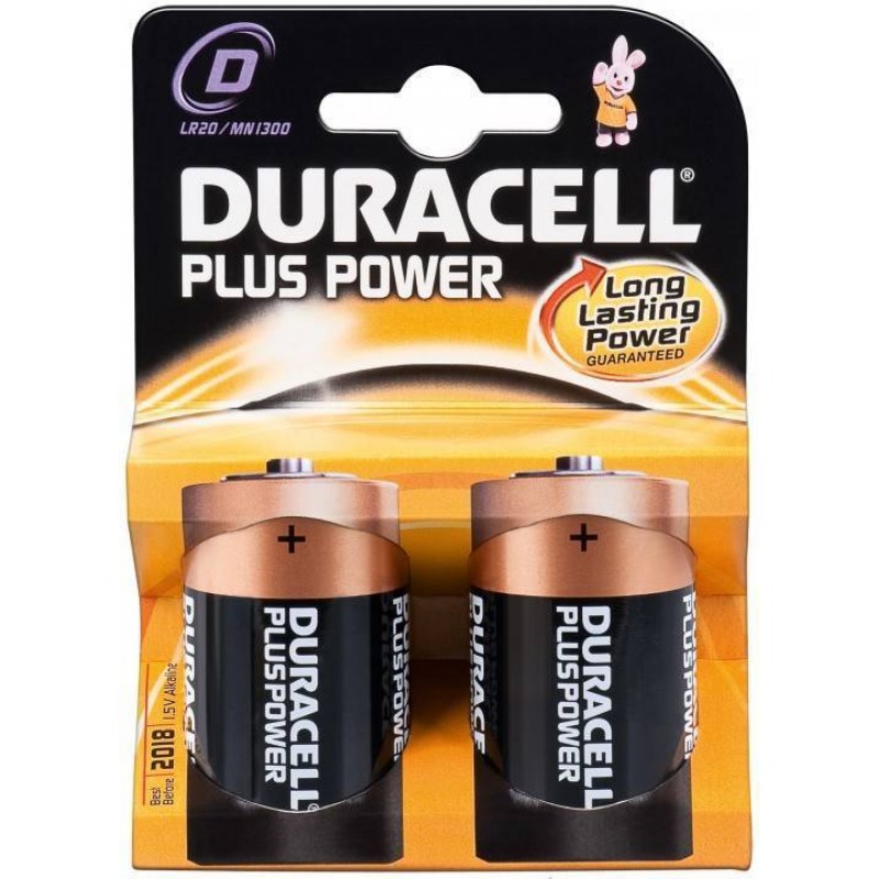 Duracell Plus Power LR20 D (BL2)