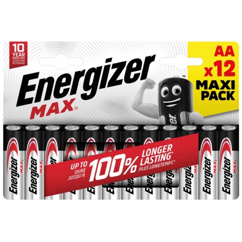 Energizer Max Alkaline AA (BL12)