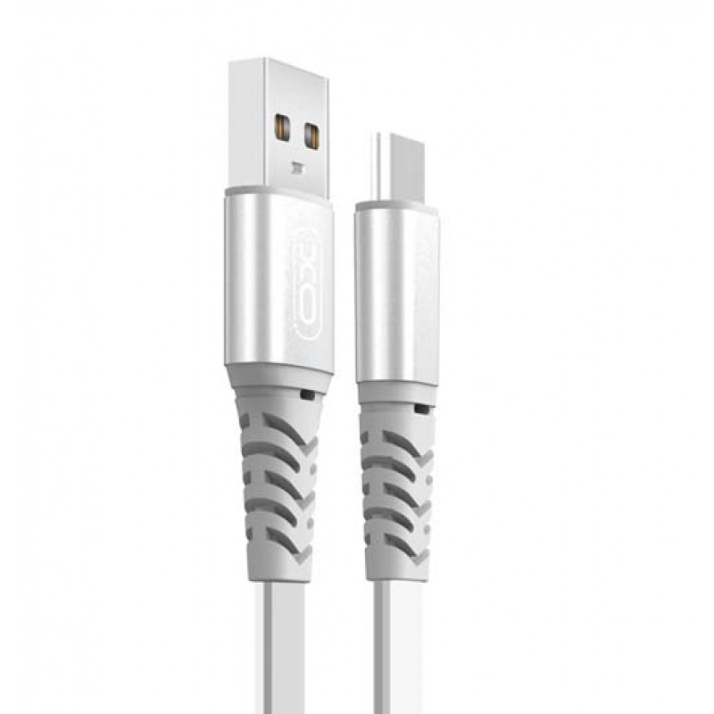 XO NB154 USB Καλώδιο Lightning Λευκό