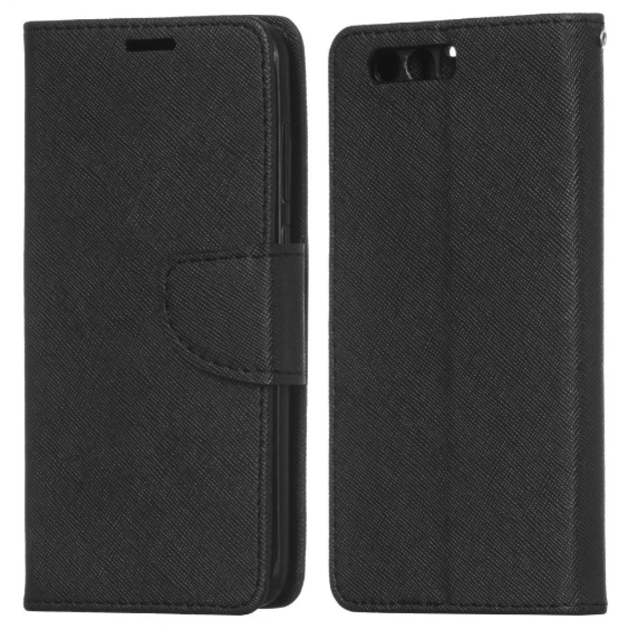 Θήκη Huawei Honor 9 PU Leather Πορτοφόλι flip Fancy Diary - 3799 - Μαύρο - OEM