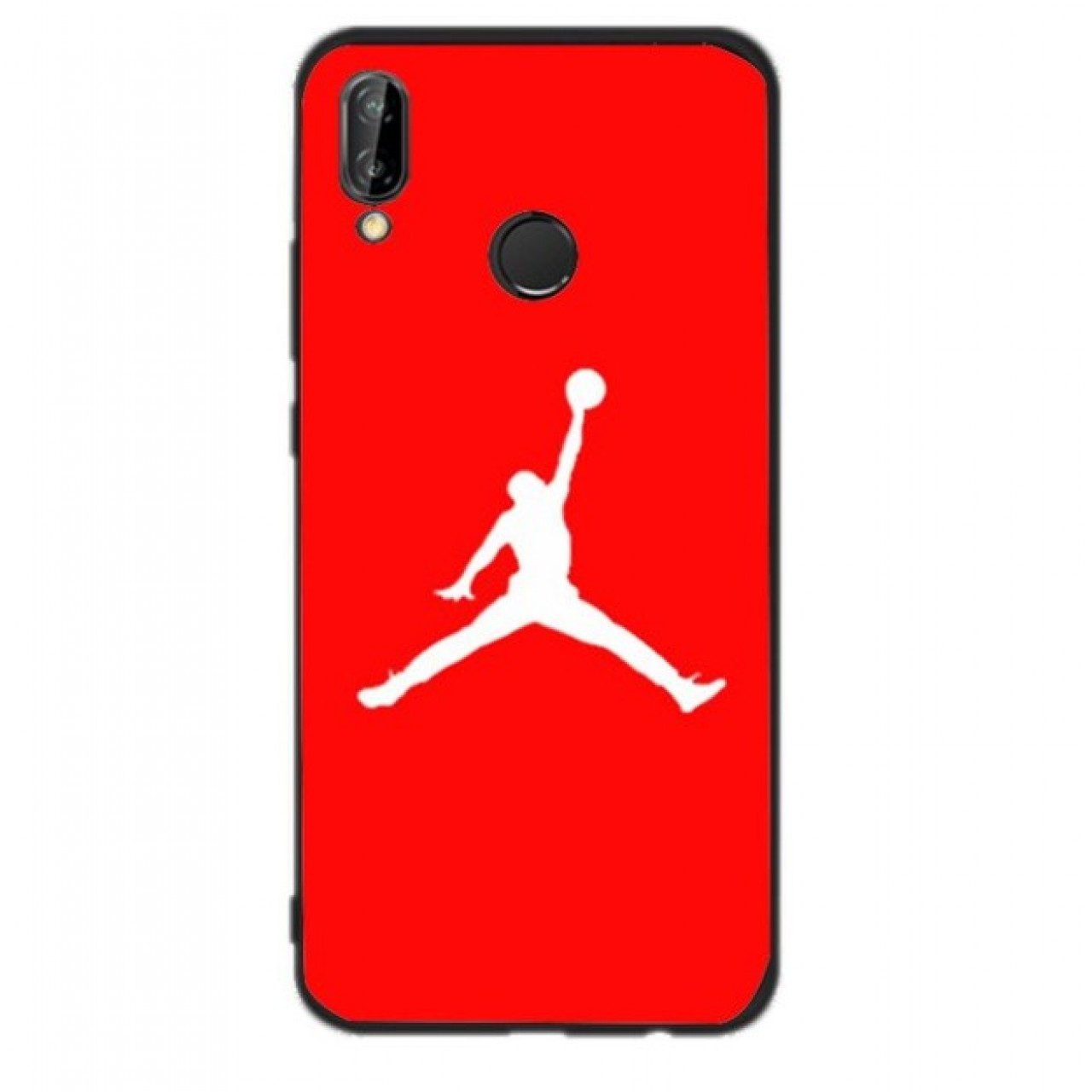 Θήκη Huawei P20 Lite Σιλικόνης TPU Michael Jordan - 4370 - Κόκκινο - OEM