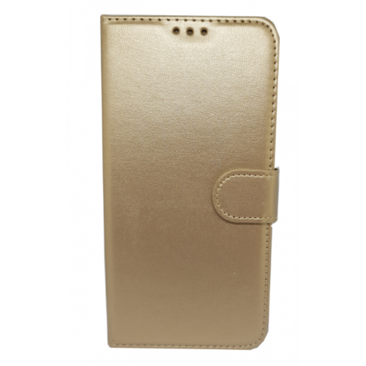 Θήκη Huawei P20 Lite PU Leather Πορτοφόλι - 4500 - Χρυσό - OEM