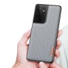 Θήκη Samsung Galaxy S21 Ultra 5G Dux Ducis Fino case covered with nylon material - 5947 - Γκρι - ΟΕΜ